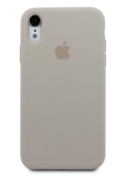 Чохол Apple iPhone XR Silicone Case LUX COPY - Stone